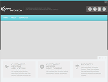 Tablet Screenshot of kriviinfotech.com